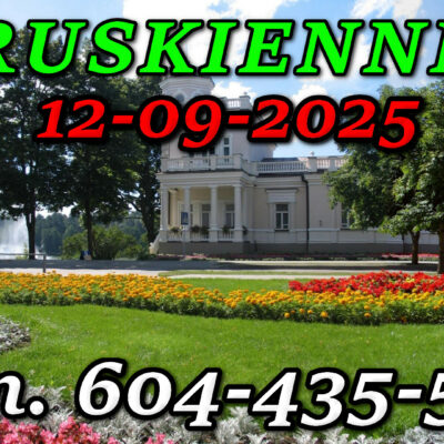 Muzeum Miejskie - Willa Kiersnowskich w Druskiennikach. Wycieczka do Druskiennik 12-09-2025.