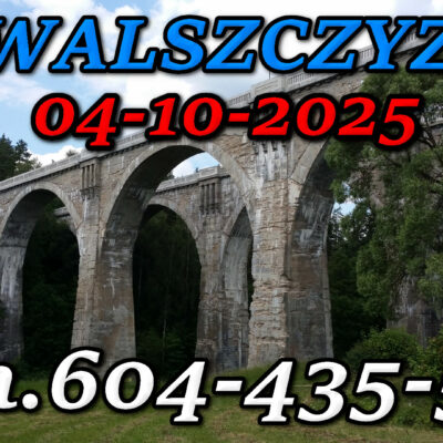 Mosty, akwedukty w Stańczykach. Wycieczka po Suwalszczyźnie 16-08-2025.