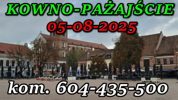 Katedra Świętych Apostołów Piotra i Pawła w Kownie. Wycieczka do Kowna i Pażajście 05-08-2025
