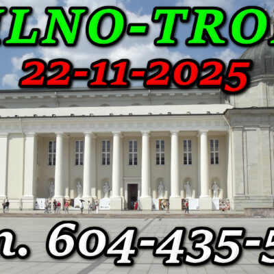 Bazylika archikatedralna św. Stanisława i św. Władysława w Wilnie. Wycieczka do Wilna i Trok 2-11-2025.