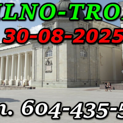 Bazylika archikatedralna św. Stanisława i św. Władysława w Wilnie. Wycieczka do Wilna i Trok 30-08-2025.