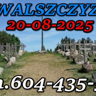 Pomnik ofiar Obławy Augustowskiej w Gibach. Wycieczka po Suwalszczyźnie 20-08-2025.