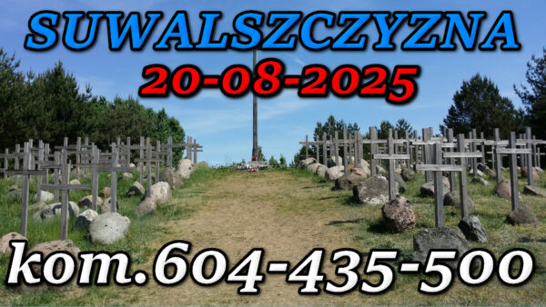 
Pomnik ofiar Obławy Augustowskiej w Gibach. Wycieczka po Suwalszczyźnie 20-08-2025.