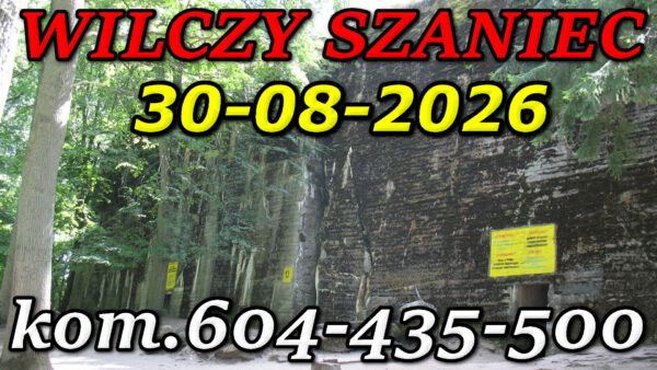 Bunkier Centrala Dalekopisowa Wilczy Szaniec. Mazury. Wycieczka do Wilczego Szańca 30-08-2026